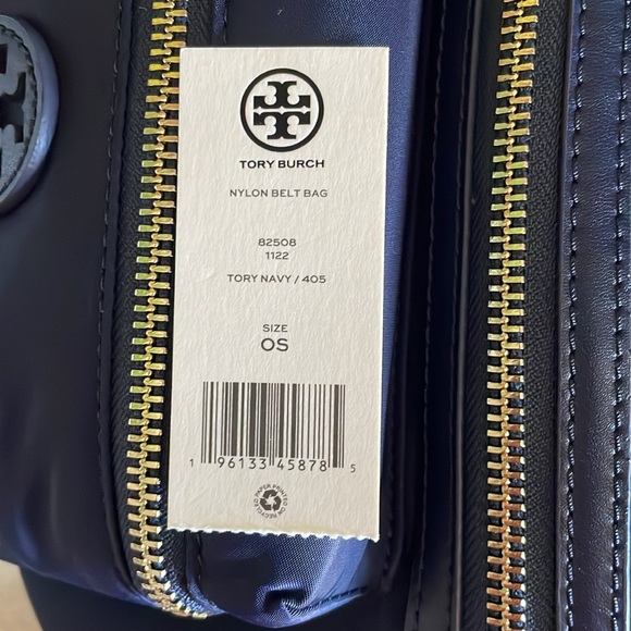 New✨ authentic tory burch nylon belt bag (navy) - Picture 13 of 13